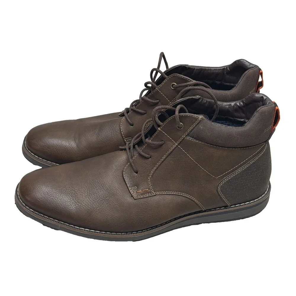 Nunn Bush Circuit DC Plain Toe Chukka Boot Men's Boot SZ 12